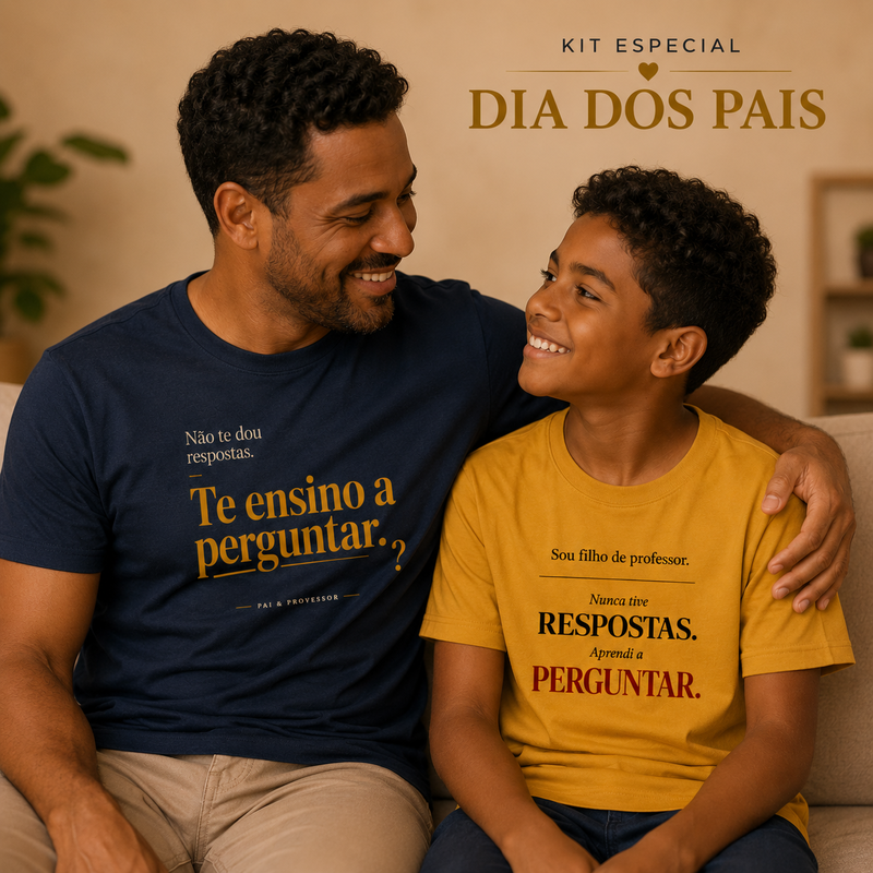 Kit Pai que Ensina a Perguntar Pai & Filho