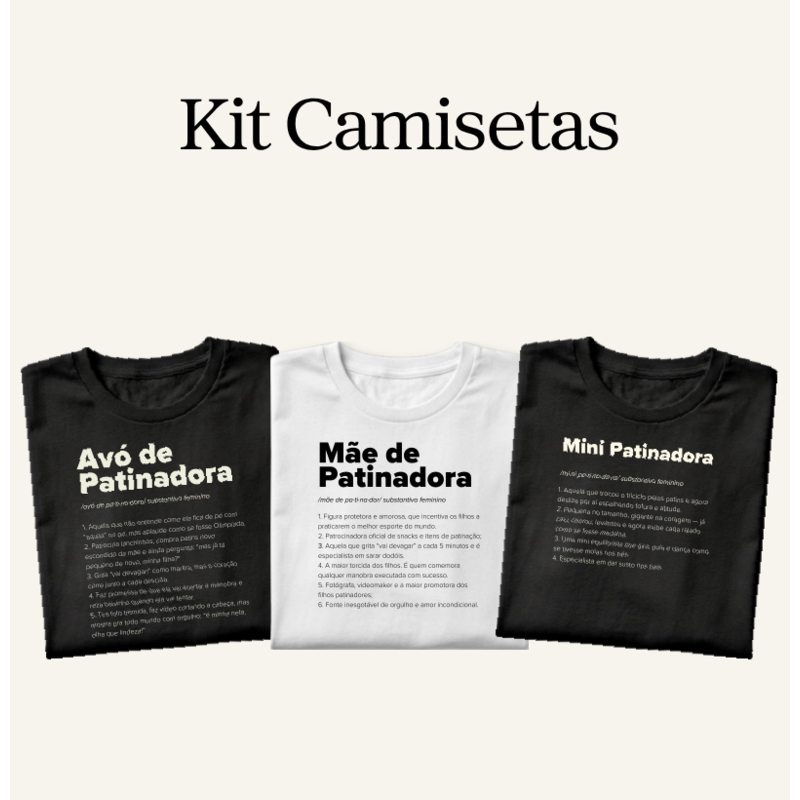 Kit Três Gerações Delas