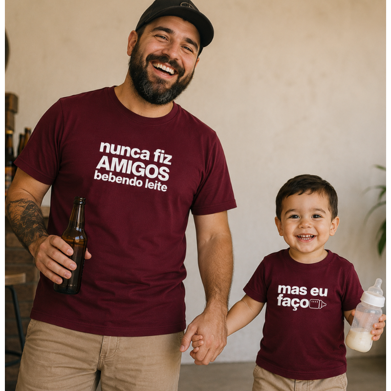 Nunca Fiz Amigos Bebendo Leite… Mas Eu Faço