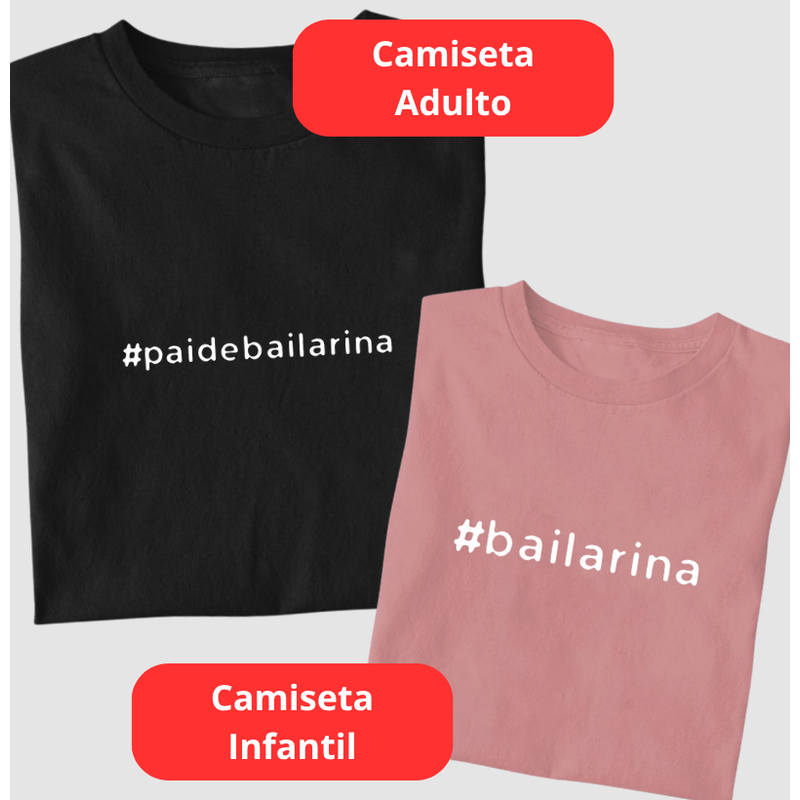 Kit Pai de Bailarina + Bailarina