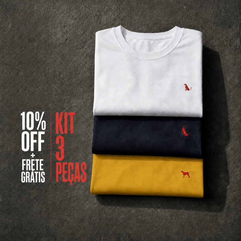Algodão Premium | Red Dog 10%OFF +Frete grátis