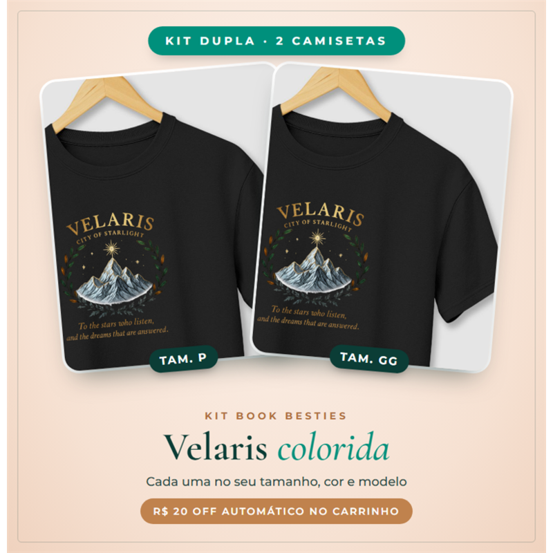 Kit Dupla Velaris Colorida