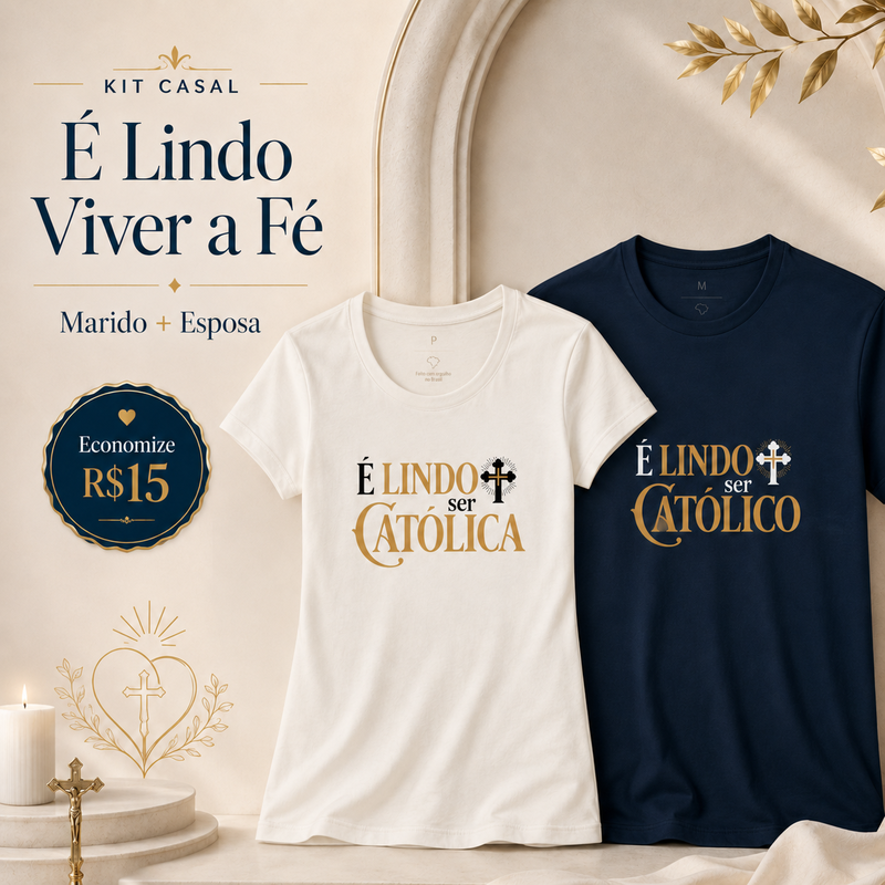 Kit Casal — É Lindo Viver a Fé