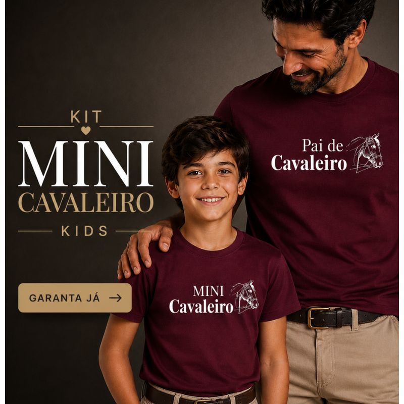KIT MINI CAVALEIRO KIDS 
