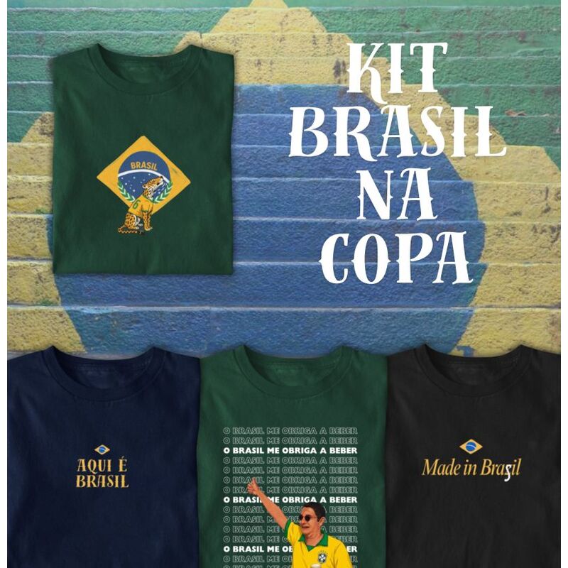 KIT BRASIL NA COPA 2026
