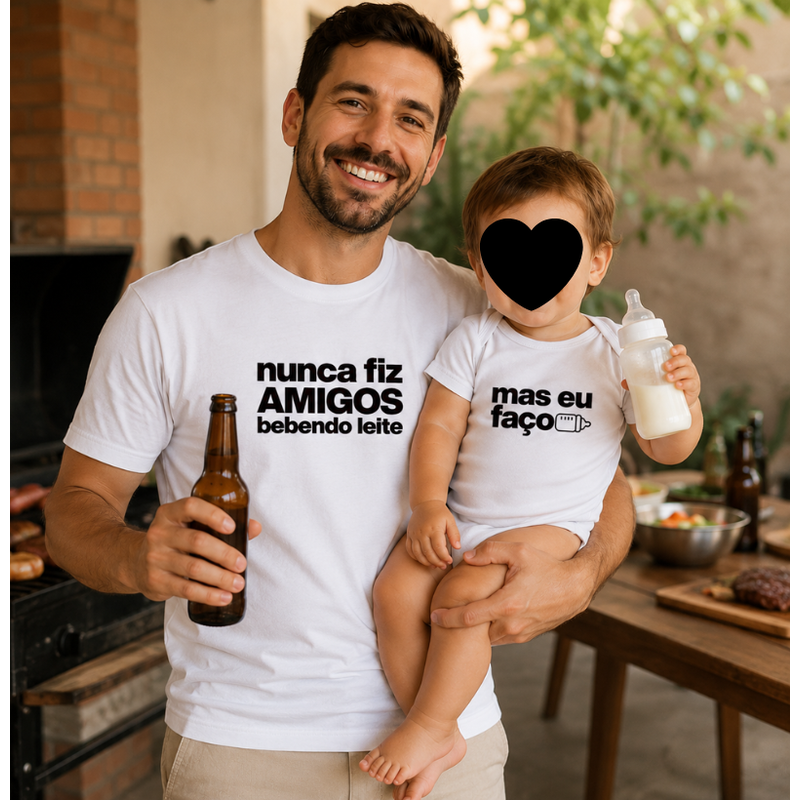 Nunca Fiz Amigos Bebendo Leite… Mas Eu Faço Baby