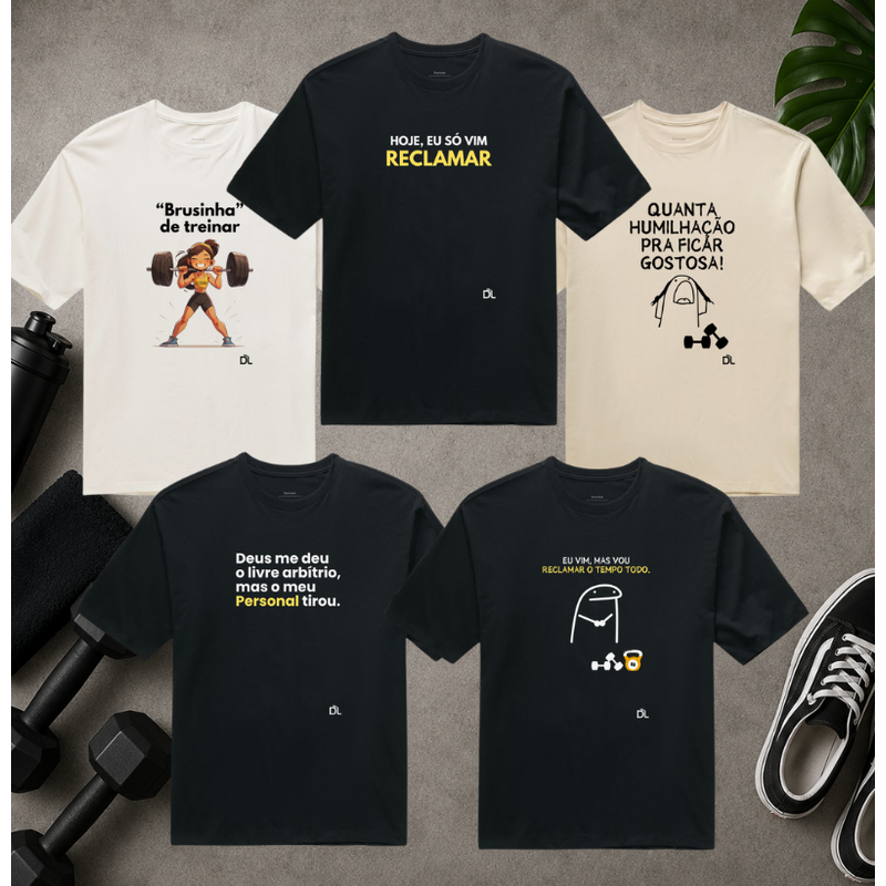 Kit D'Luxo com 5 Oversized