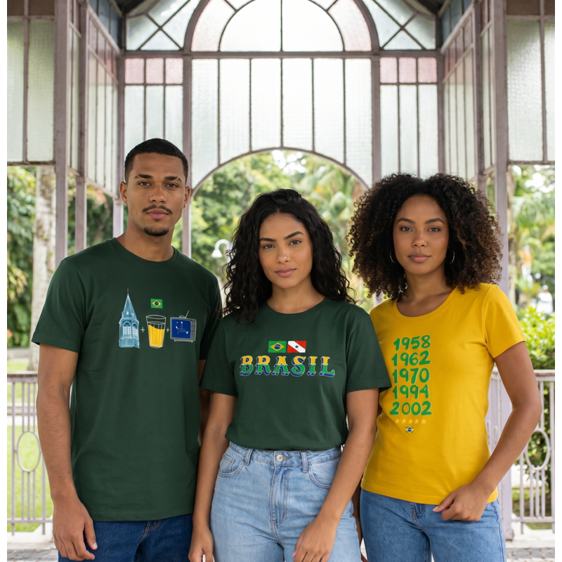 3 camisetas da Copa do Mundo 2026