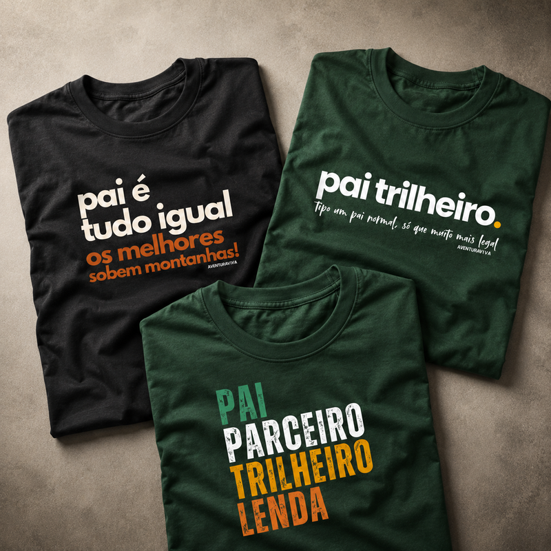 Kit pai trilheiro