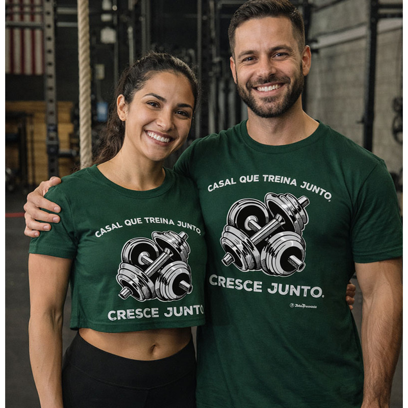 Kit Casal que Treina Junto, Cresce Junto!