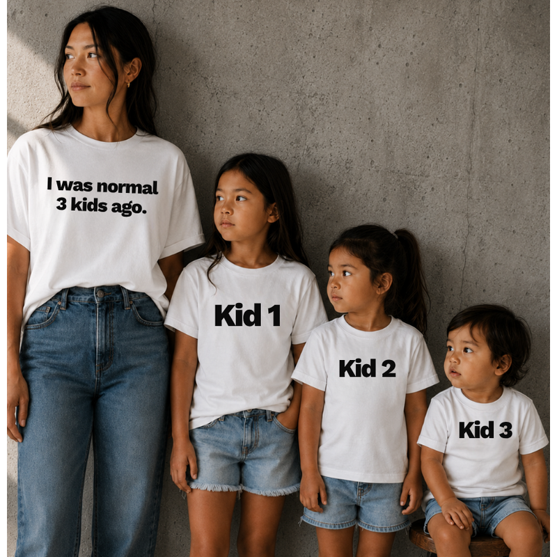 Kit 3 Kids Ago (3 camisetinhas)