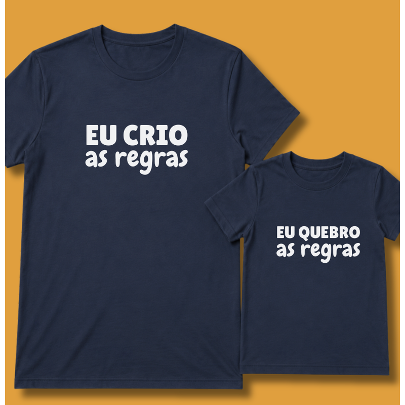 Kit: Eu crio as regras & Eu quebro as regras (infantil)