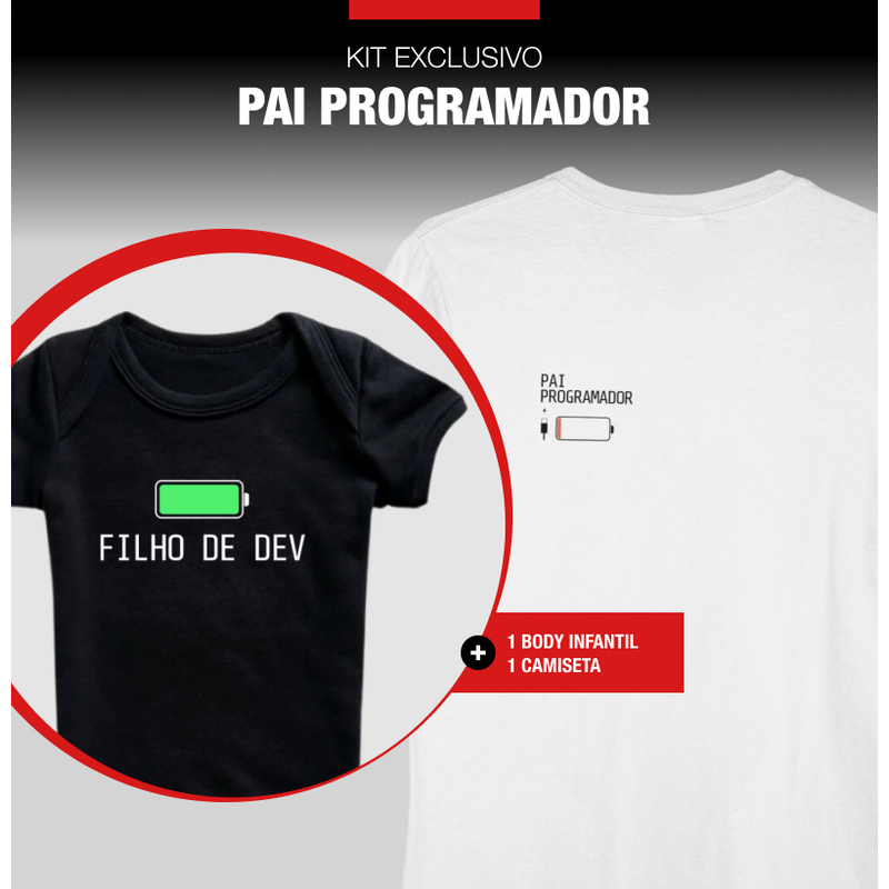 Kit Energia de Pai e Filho de Dev