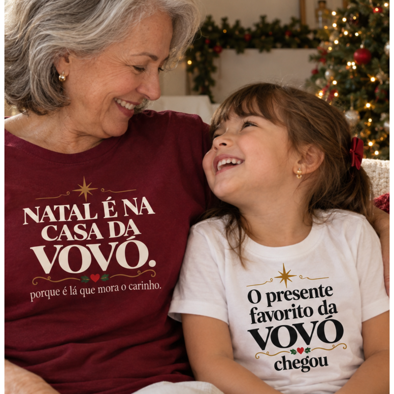KIT Natal é na casa da vovó