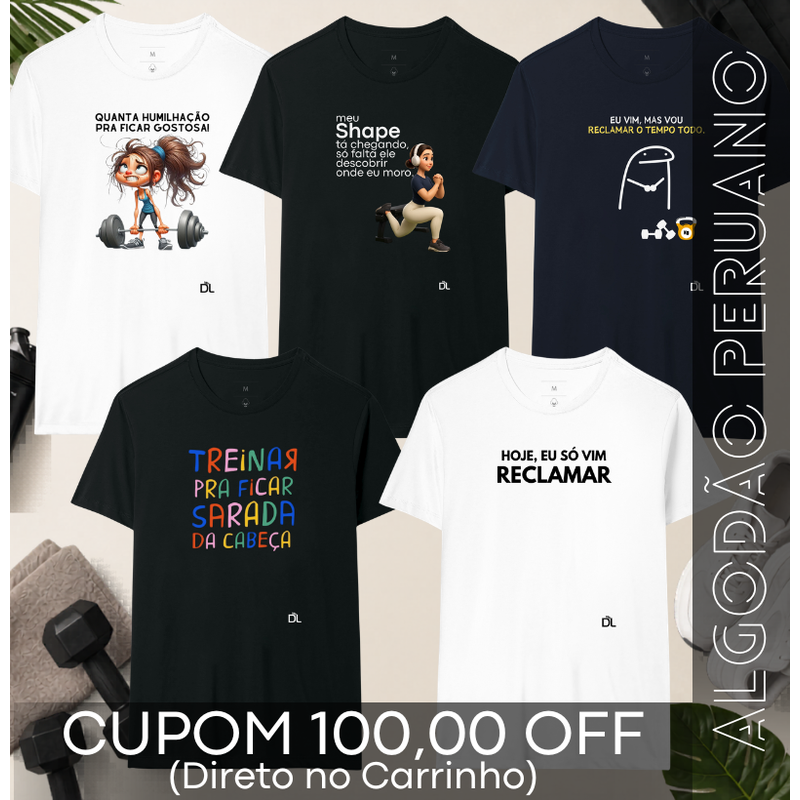 Kit com 5 Algodão Premium