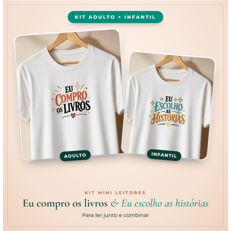 Kit Eu compro os livros & Eu escolho as histórias