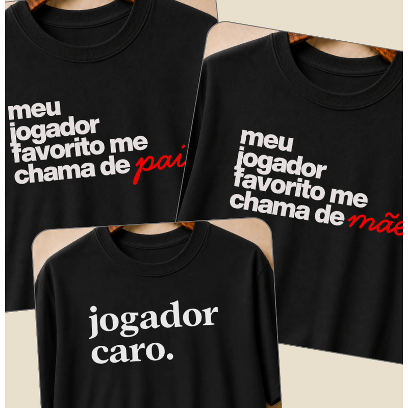 Kit Família - Jogador Caro
