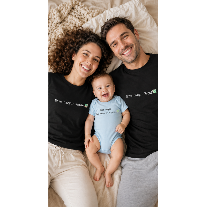 kit Família - novo cargo ( papai de menina)