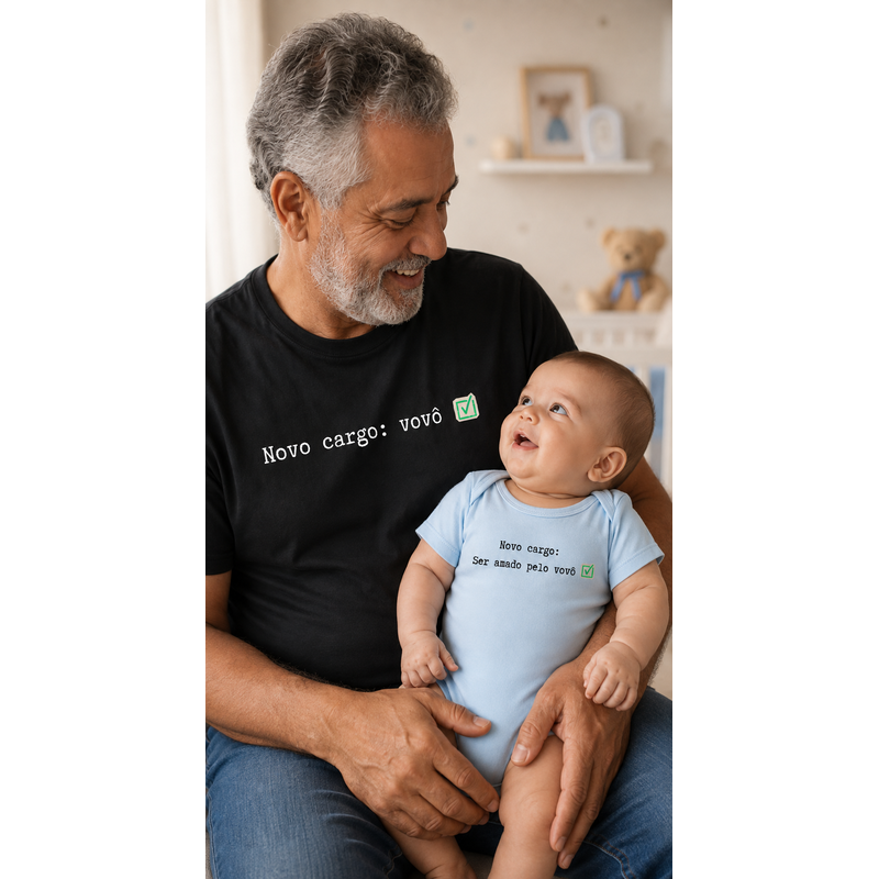 Kit Novo cargo do vovô (menino)