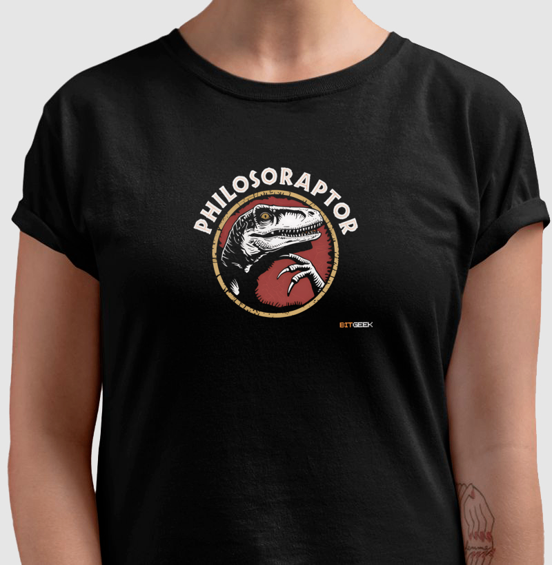 Camiseta Philosoraptor - Imagem 3