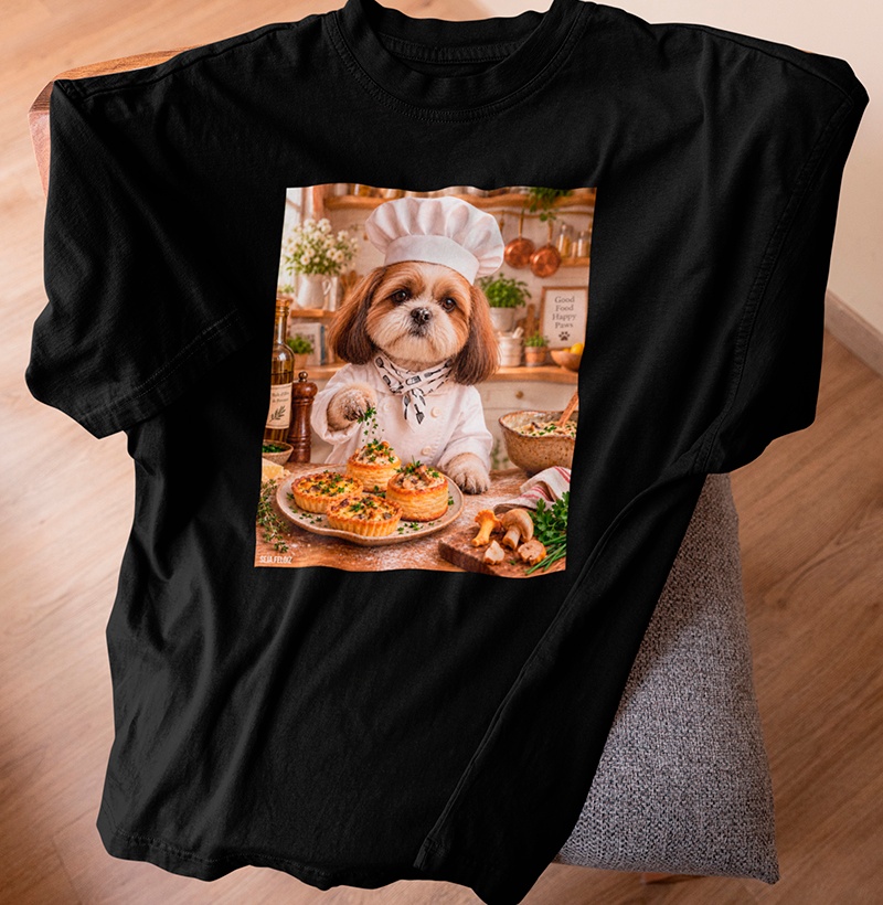 Shih Tzu Chef à Française 🇫🇷🐾 - Imagem 4