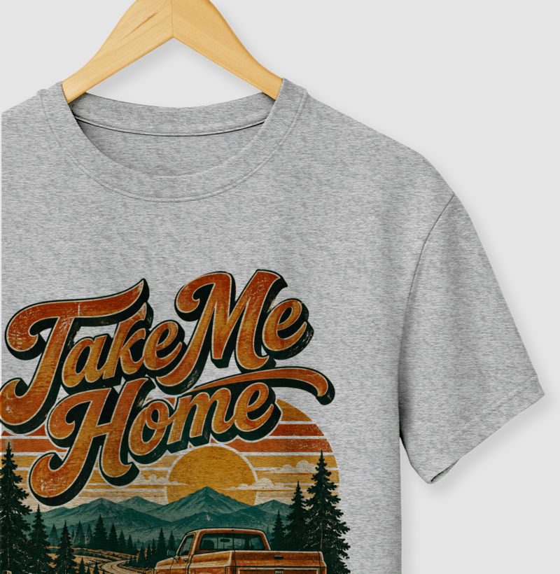 Camiseta Country Take Me Home Country Roads Premium - Imagem 2