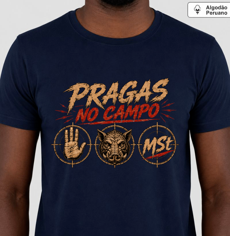 Camiseta Pragas no Campo - Imagem 3