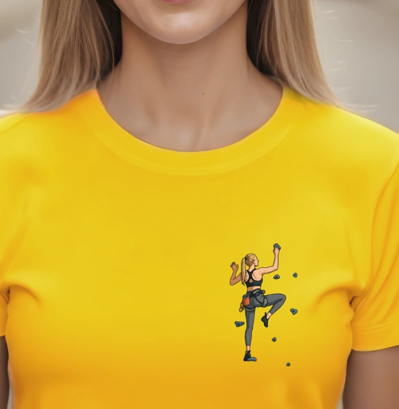 Camiseta Crux & Resina | Escalada Indoor Mulher - Imagem 2
