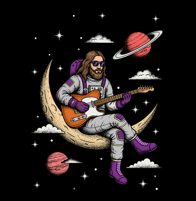 O astronauta e a guitarra #1 - Imagem 3