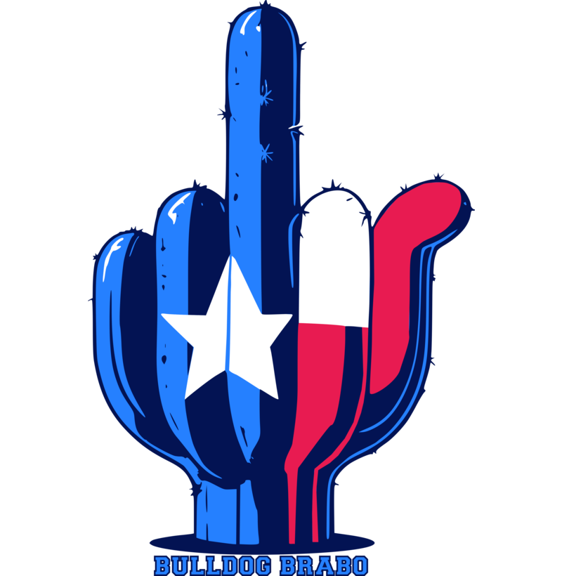 Middle Finger Texas Country Bulldog Brabo - Imagem 2