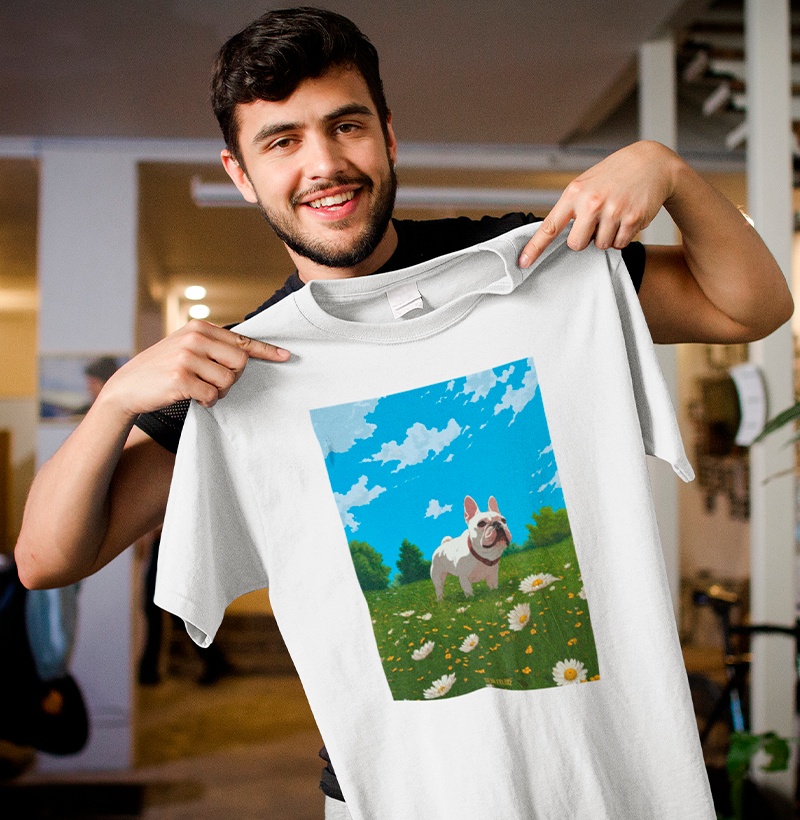 🌼 Frenchie Anime Garden - Imagem 2