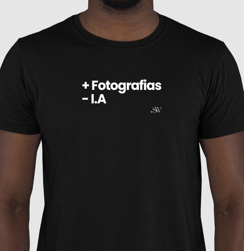 T-shirt | Shutter 05 Fotografia | + Fotografia, – I.A - Imagem 3