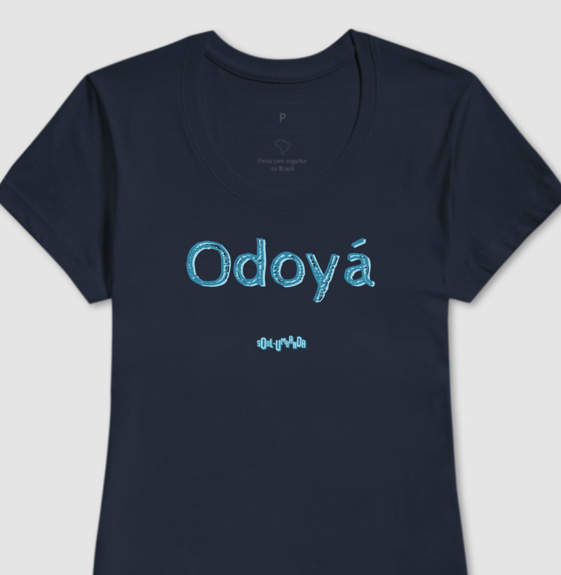 camiseta IEMANJÁ saudação feminina - Imagem 2