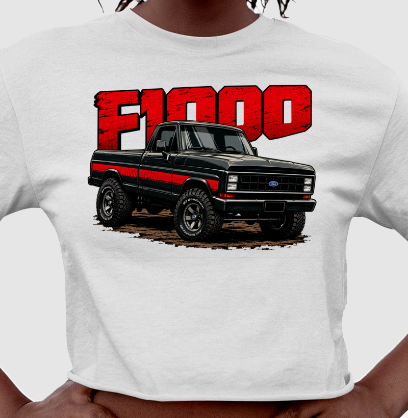 Camiseta cropped feminina F1000 - Imagem 3