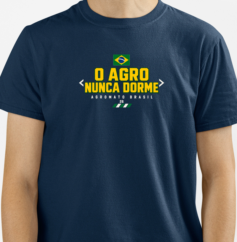 Camiseta O Agro Nunca Dorme - Imagem 4