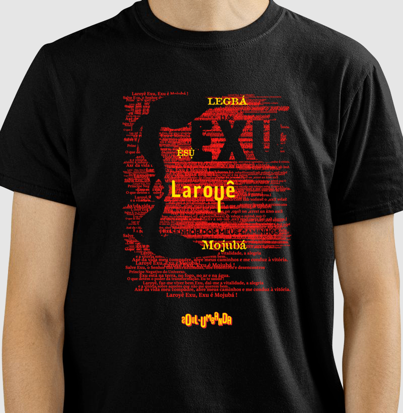 camiseta EXU oração masculina - Imagem 4