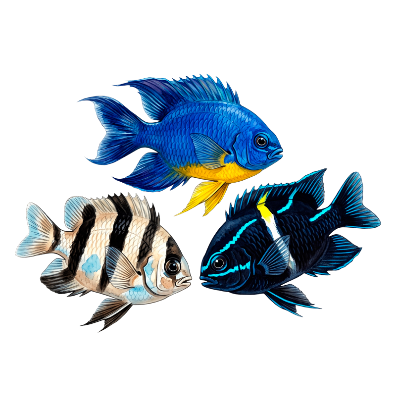 Peixes - Mini - Donzelas - Cropped - Imagem 2