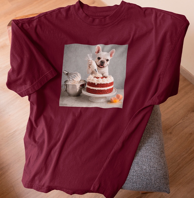 Frenchie Chef Confeiteira 🎂🐾 - Imagem 3