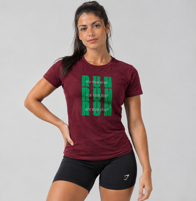 Camiseta 100% Algodão RUN RUN RUN – Amar Correr | Camiseta Running Premium - Imagem 2