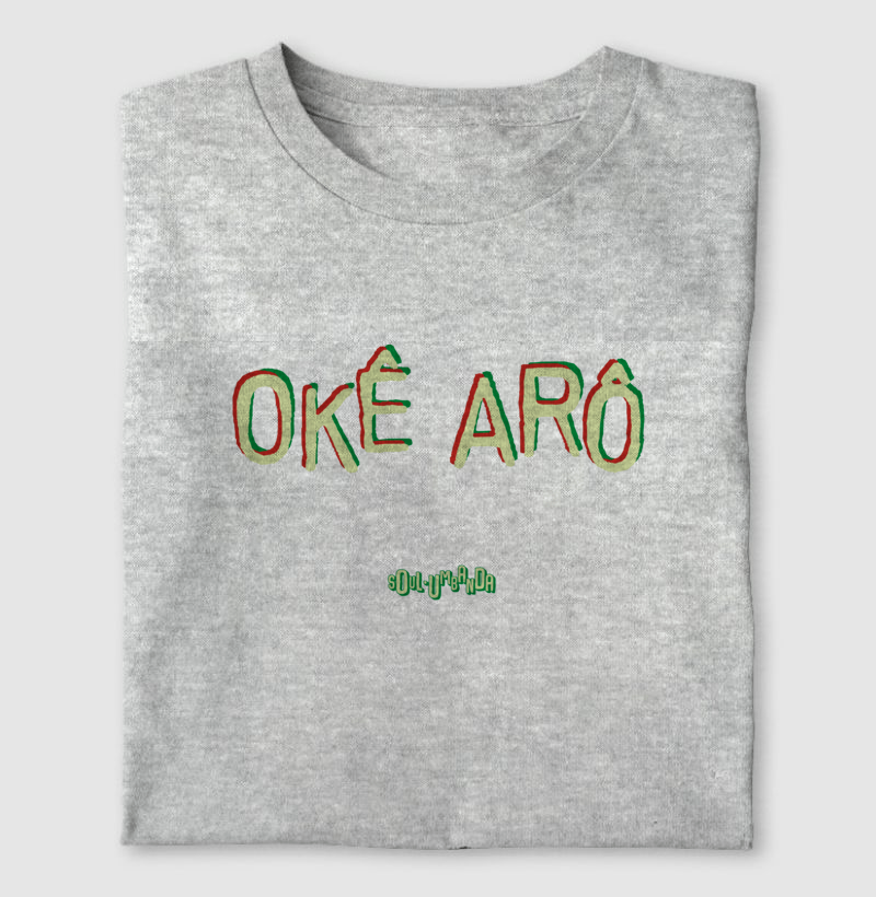 camiseta OXÓSSI saudação masculina - Imagem 2