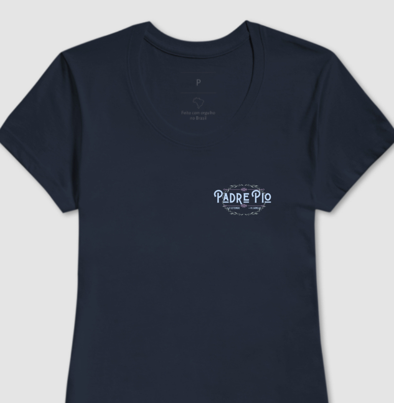 Camiseta Feminina - Padre Pio - Imagem 2