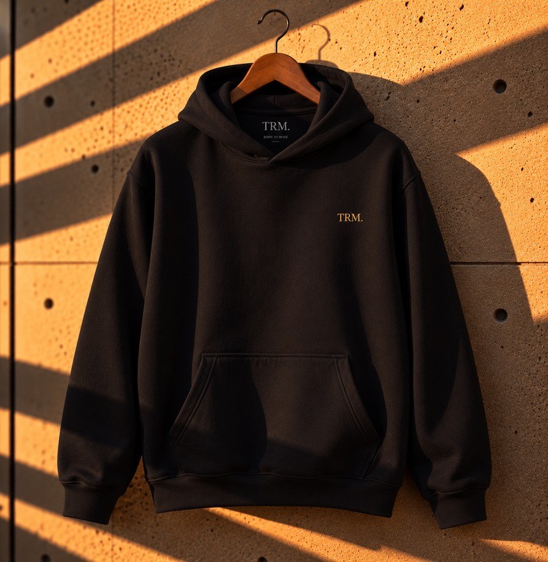 TRM Timeless Hoodie Black - Imagem 4