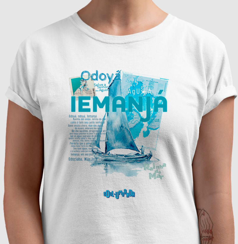 camiseta IEMAJÁ oração masculina - Imagem 2