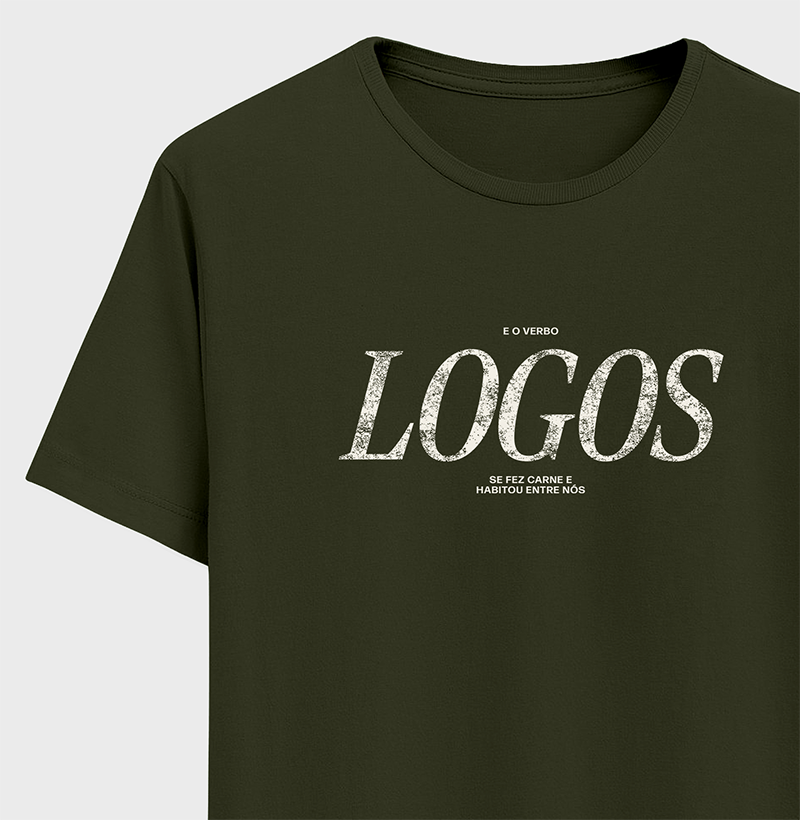 Camiseta LOGOS - Algodão Peruano - Imagem 3