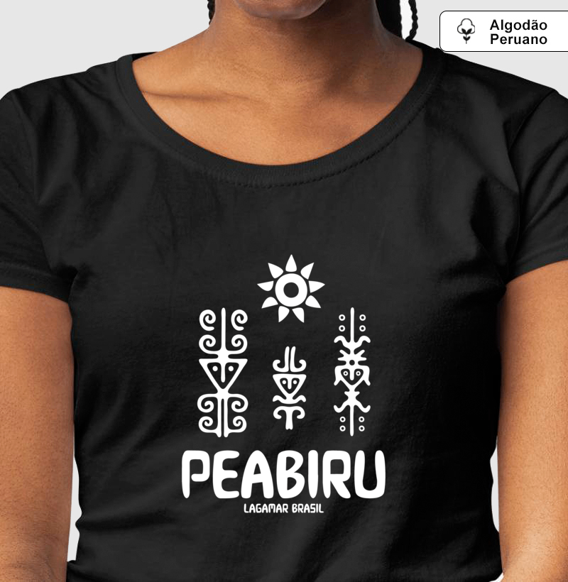 Camiseta Peabiru em algodão peruano - Imagem 3