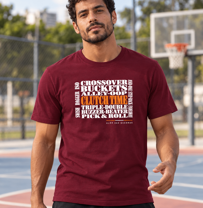 Camiseta de Basquete Clutch Time - ADQ - Imagem 4