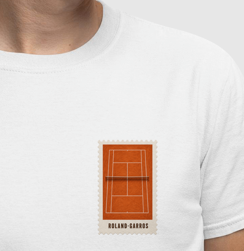 Camiseta Selo Roland Garros (masculina e feminina) - Imagem 2