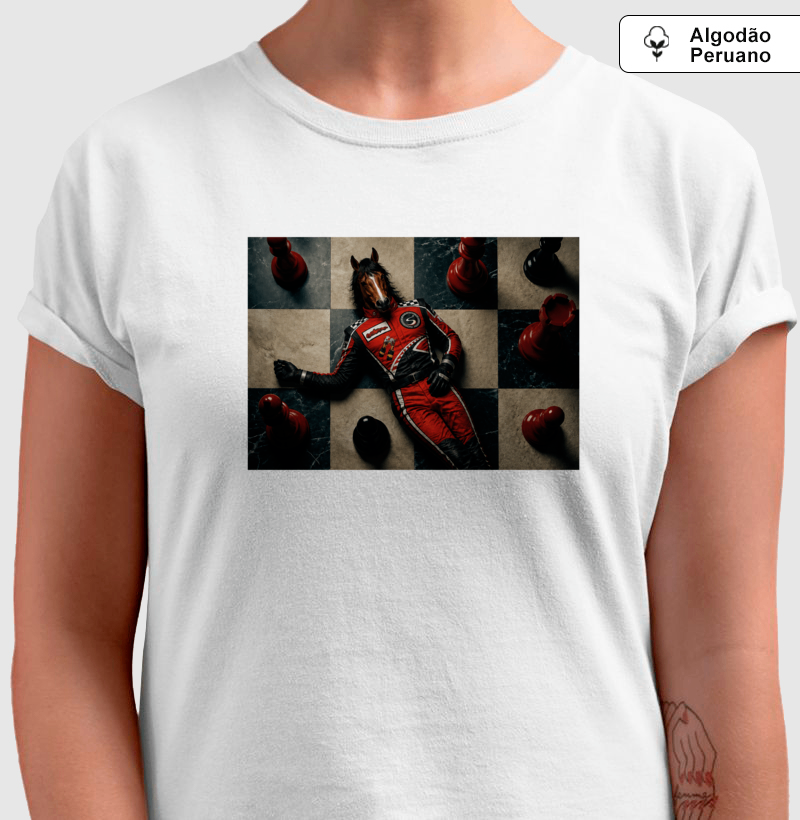 Camiseta Peruana Xeque-Mate (Feminina) - Imagem 2