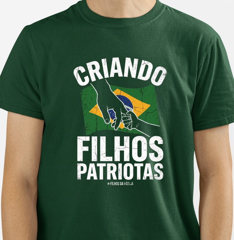 Camiseta Criando Filhos Patriotas - Imagem 2