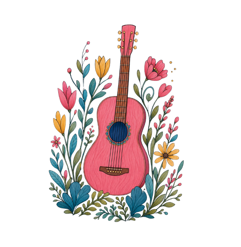 Violão em Flor - Imagem 4